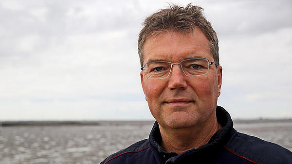 Lars Harms am Meer