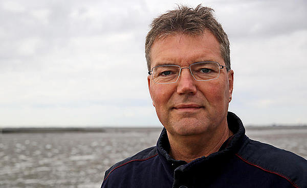 Lars Harms am Meer
