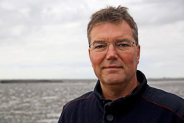 Lars Harms am Meer