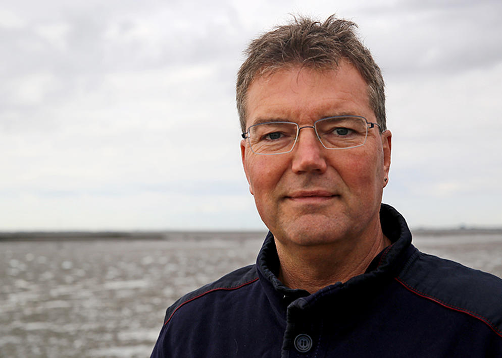 Lars Harms am Meer