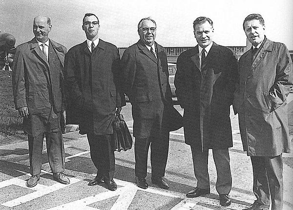 Gruppe von SSW Politikern aus dem Jahre 1971.